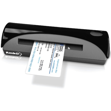 Ambir Ambir PS667 Simplex A6 ID Card Scanner - 48 bit Color - 24 bit Grayscale PS667-AS